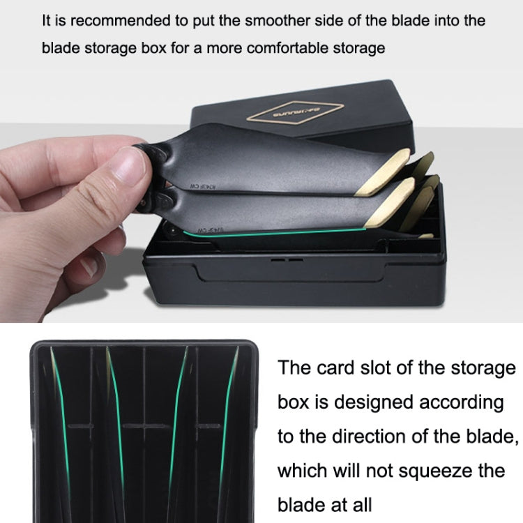 Sunnylife M2-SN9355 Blade Propeller Portable Storage Box, For DJI Air 3 / Mavic 2, For DJI Mini SE / 2 / 2 SE / 1, For DJI Air 2S / Mavic Air 2 Sunnylife M2-SN9355 Blade Propeller Portable Storage Box, For DJI Air 3 / Mavic 2, For DJI Mini SE / 2 / 2 SE / 1, For DJI Air 2S / Mavic Air 2